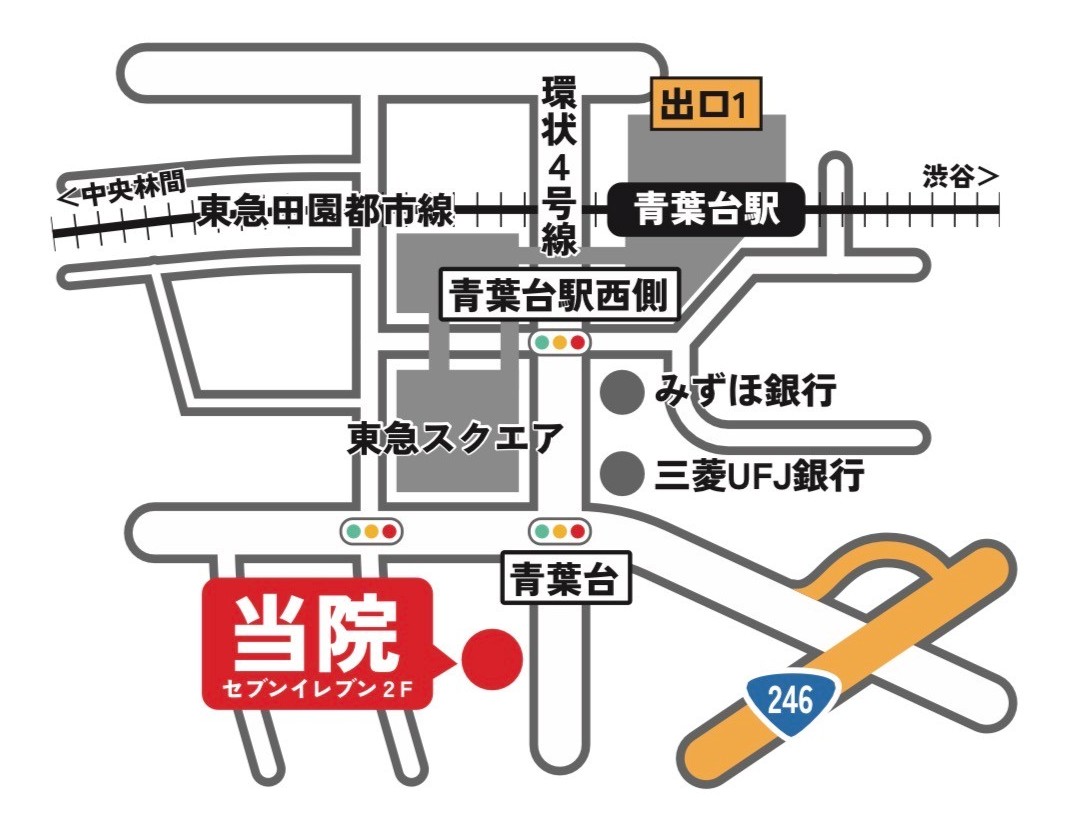 あおば眼科　地図